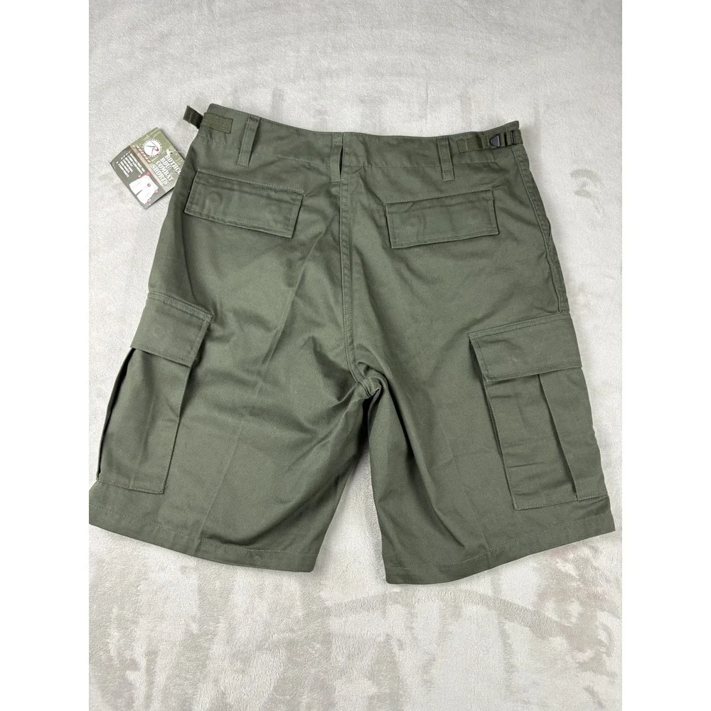Rothco BDU Combat Shorts Mens Small Olive Drab Green Cargo Military 65200 NEW